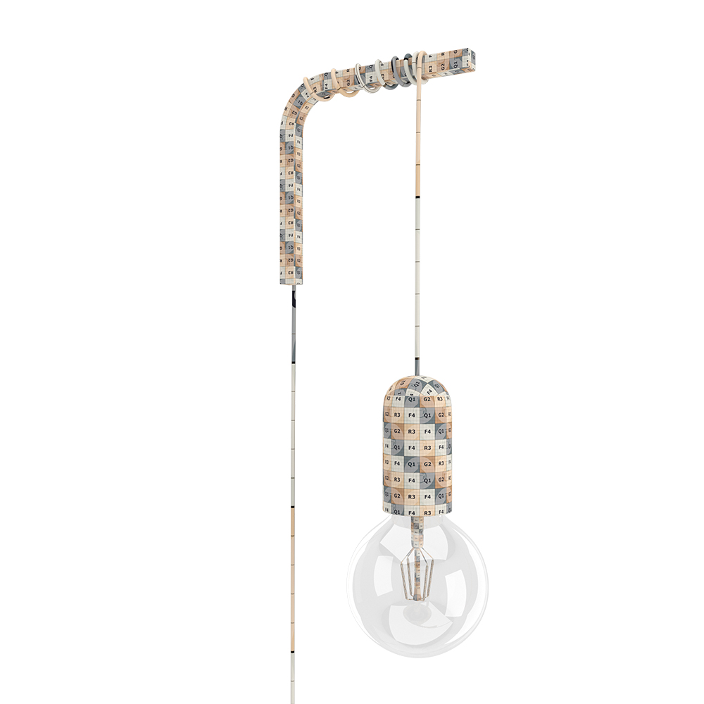 Hanging bedside lamp | 3D Model (3dlab.bg)